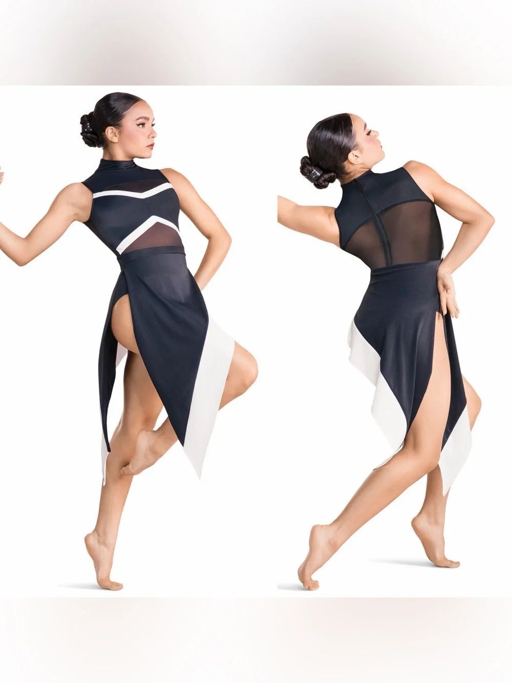 Revolution 10th House Dance Costume black white Final Descent TH24195 LA adult